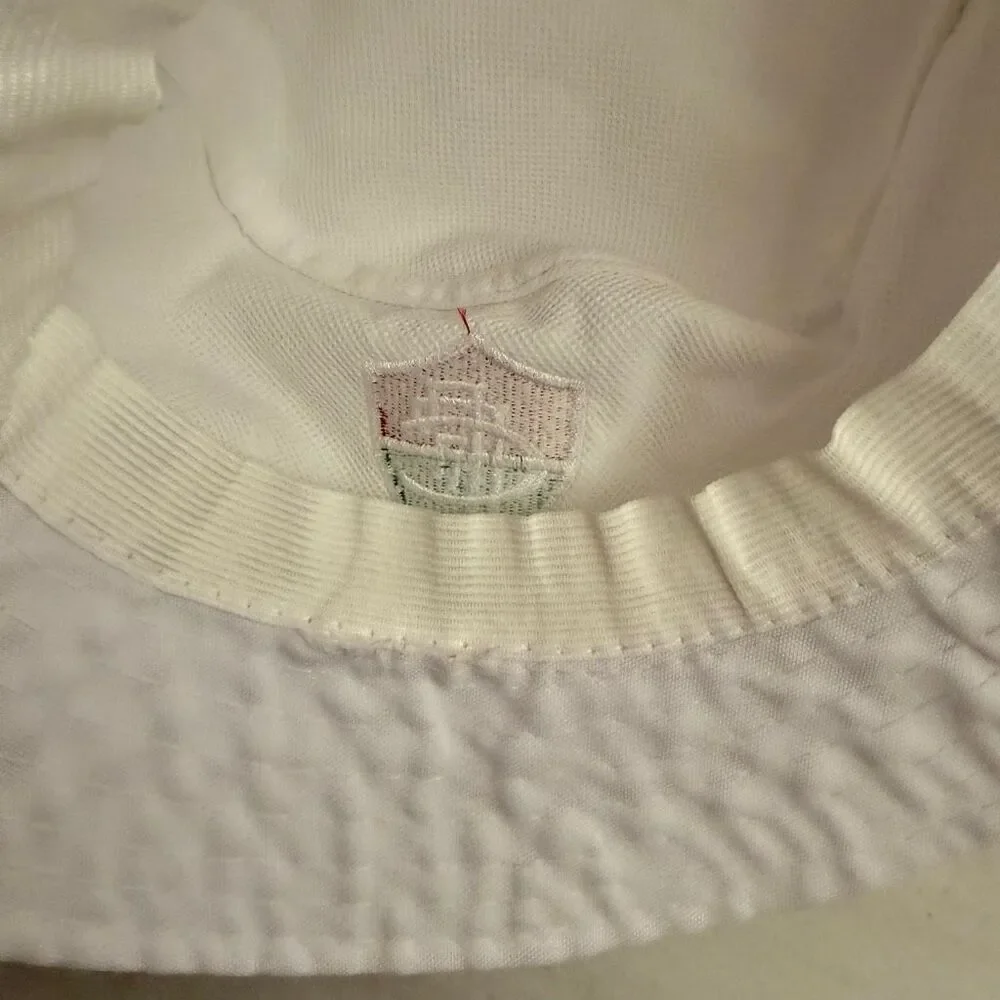 Fluminese Bucket Hat Children’s One Size White w Team Logo Chapéu do FC Futbol